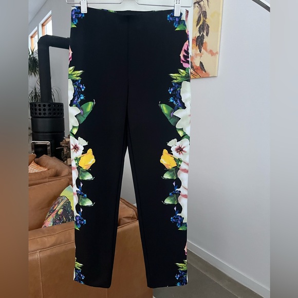 Joseph Ribkoff Pants - Joseph Ribkoff Floral Print Pants